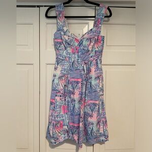 Lilly Pulitzer, size 0, blue and pink